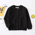 Red Sweater Cardigans for Kids Baby Clothes Toddler Boy Girl School Cardigan Cotton Korean Girls Knitwear Infantil Clothing Bebe
