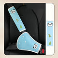 Kids Car Seat Belt Adjustment Device Neck Shoulder Protector Abdomen Safety Accessory for Child Passengers