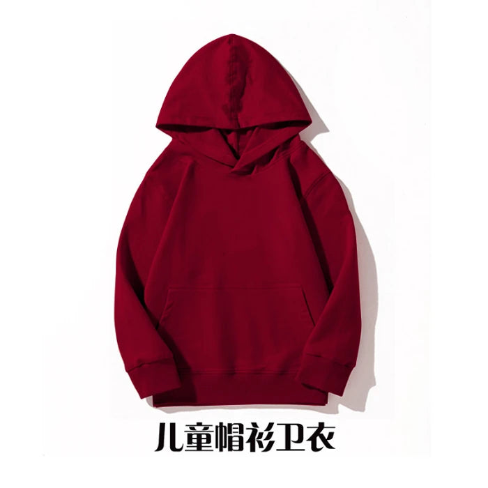 Hoodie Sweatshirts for Boys Clothing Autumn White Casual Sport Long Sleeve Girls Jackets Children's Clothes Teen 6 8 10 12 Years