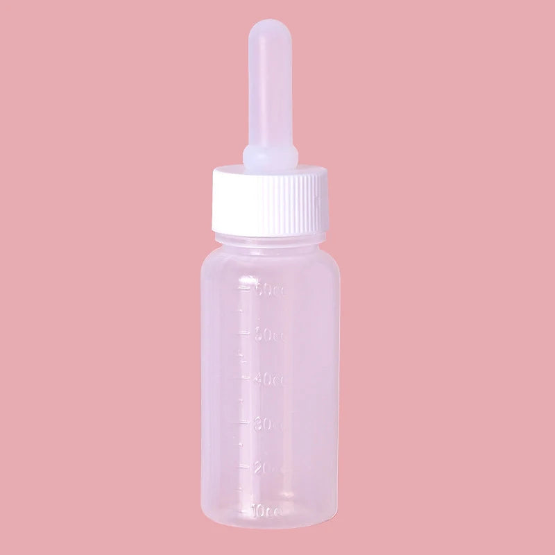 30ml Pet Feeding Bottle Single Dog and Cat Feeding Bottle Newborn Puppy Cat Feeding Bottle Pet Silicone Feeding Bottle