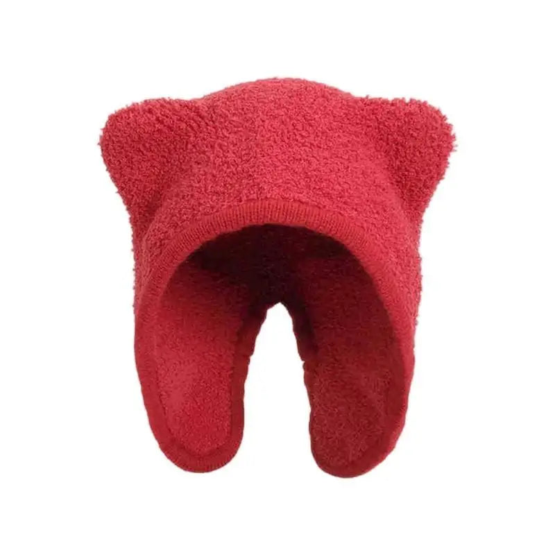 39BD Women Bear Hat for Outdoor Sports Color Head Wrap Hat for Halloween