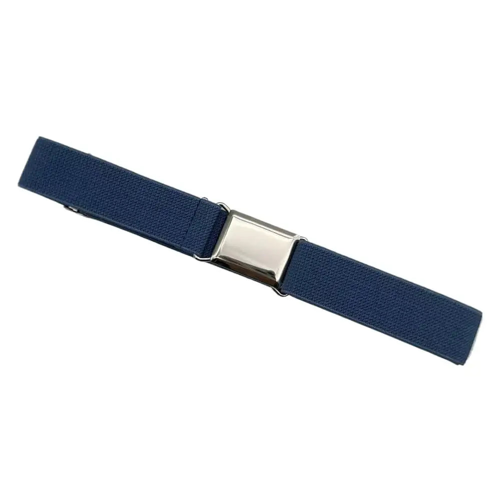 1PCS Adjustable Elastic Kids Belt Solid Color Stretch Waist Belt For Boys Girls Toddler Uniform Pants Belt Comfortable
