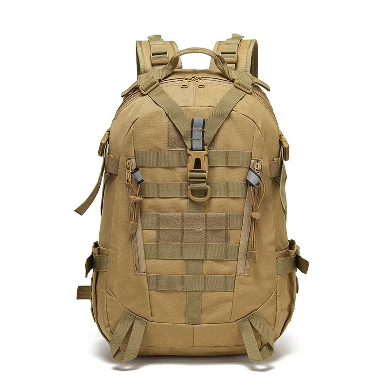 Camping Backpack Men's Bag Travel Bags Tactical Molle Climbing Rucksack Hiking Outdoor Reflective Shoulder Fishing Laptop Bag