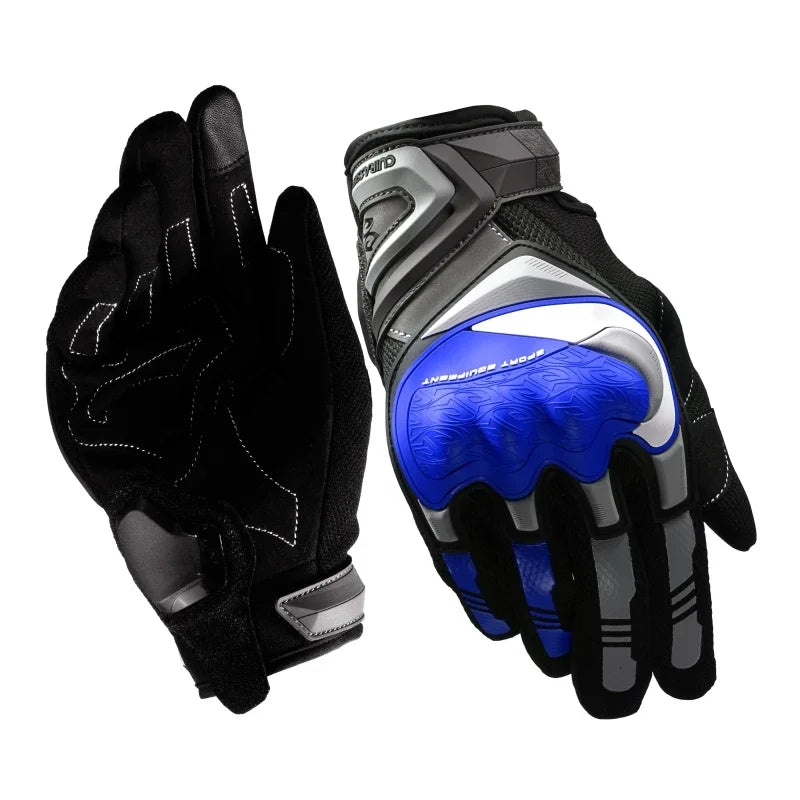 Men Motorcycle Full Finger Gloves MTB/ATV Motocross Racing Biker Gloves Motorcyclist Driving Glove Riding Motorcycle Accessories
