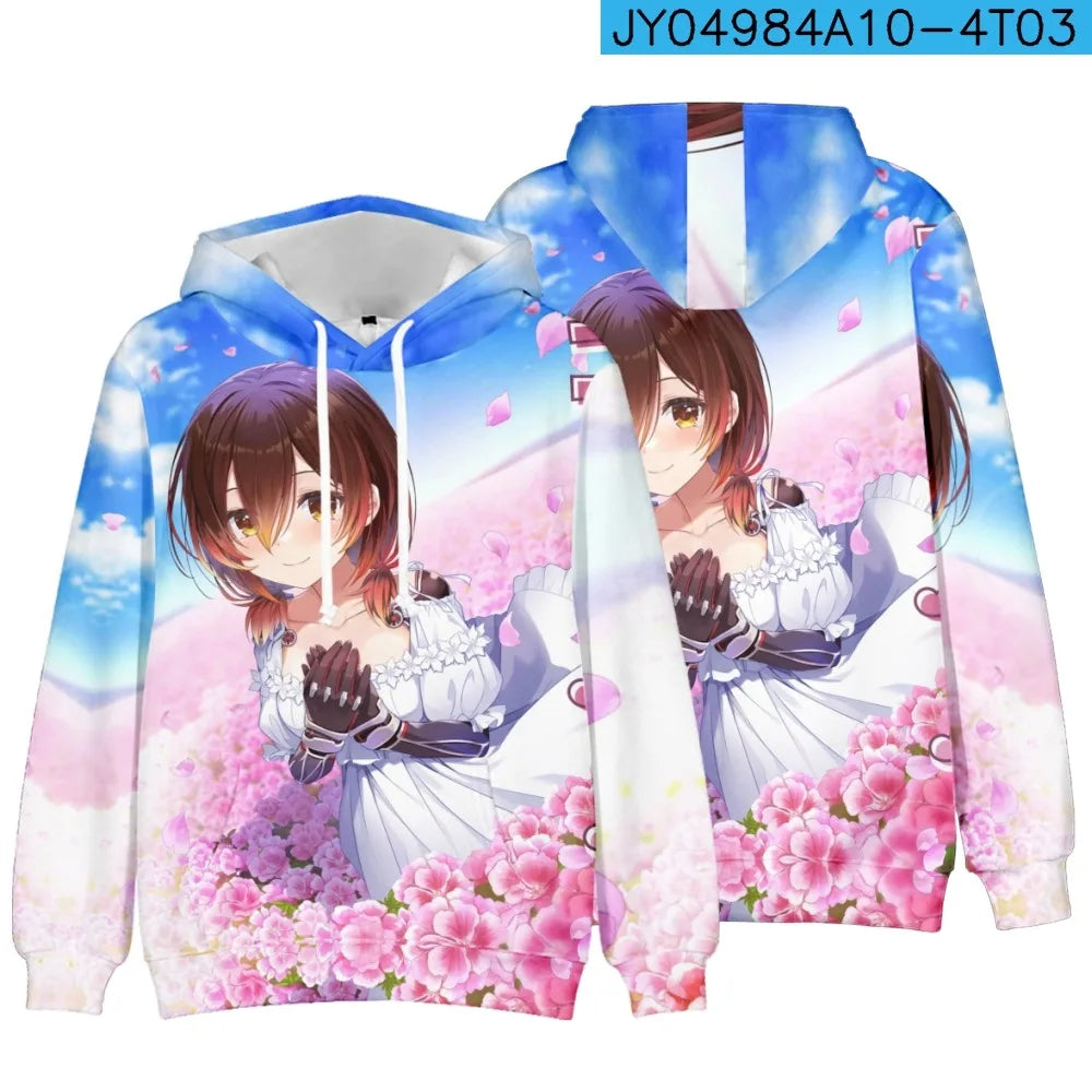Hoodie Men Anime Creepypasta Hoodies Women Men Sweatshirt Streetwear Y2k Ticci Toby Cosplay Clothes Oversized Hooded Jacket