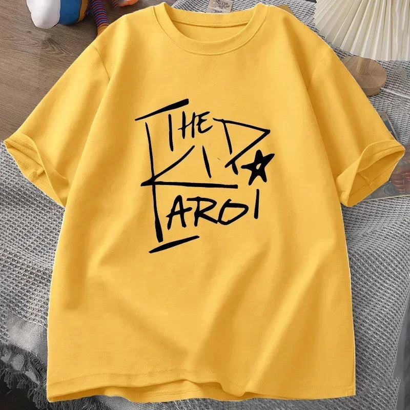 The Kid Laroi T-shirt Women's Tops Summer Short Sleeve Tee Women Clothing Tees Print O-neck T-shirts Clothes