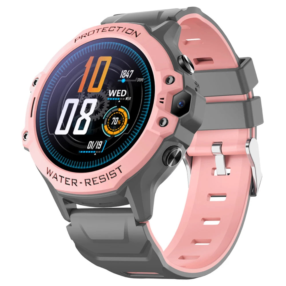 Kids 4G Video Call Chat Smart Watches Student 1.28" Waterproof  WIFI LBS Location 700Mah Battery Calculator Children Smartwatch