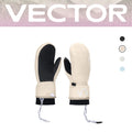 VECTOR Men's and Women's Detachable Cotton Protective Gloves Are Windproof Splash Proof Anti Slip Warm and Wear-resistant