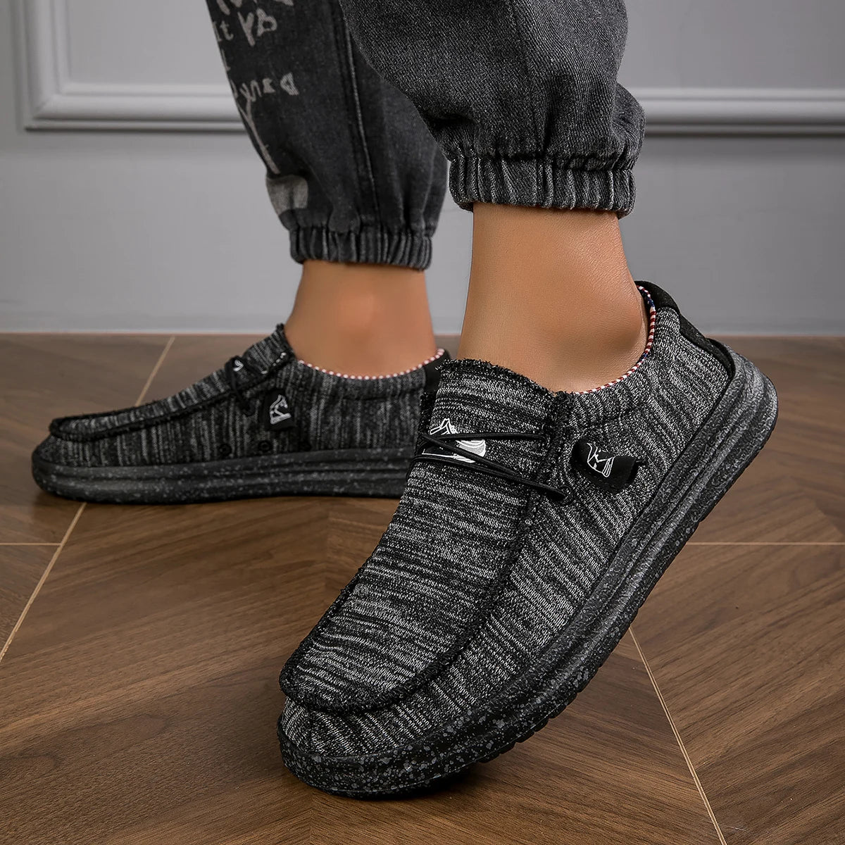 Men's Outdoor Casual Loafers Soft Bottom Lightweight Comfortable Driving Shoes for All Seasons Daily Wear And Morning Runs