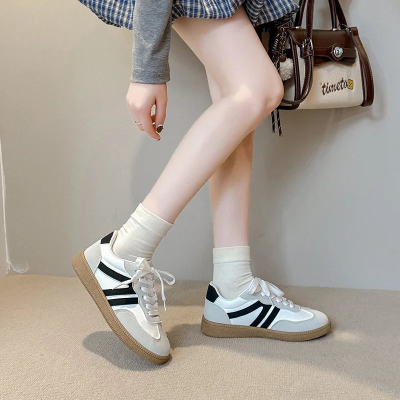 Women Sneakers 2026 Spring New Luxury Flat Loafers Comfortable Slip on Soft Female Sneakers Lightweight Outdoor Shoes for Women