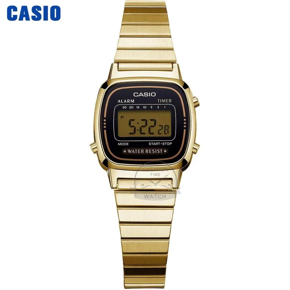 Casio Watch Gold Women Watches Set Brand Luxury Waterproof Quartz Watch Women Digital Sport Ladies Watch Relogio Feminino 68