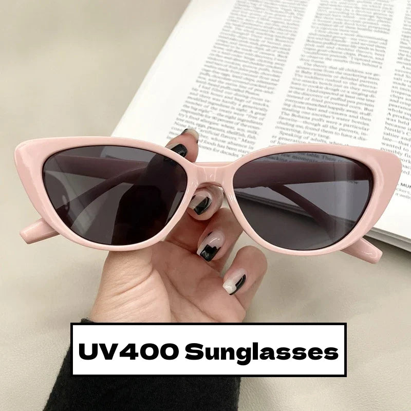 Luxury Design Sunglasses for Women Unisex Outdoor Travel UV400 Goggle Shades Ladies Fashion New Trend Cat Eye Sun Glasses