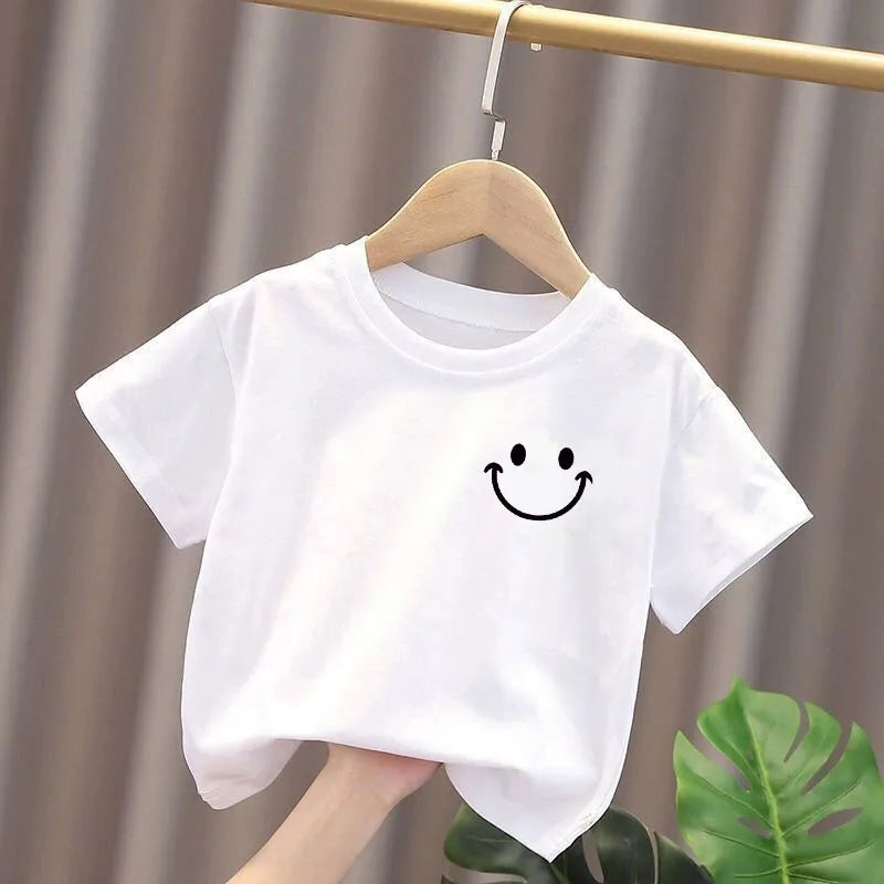 Cute Kiwi Kids T Shirt Funny Cartoon Flightless Bird Print Short Sleeve Tees Boys Girls Soft Cotton Casual Tops Daily Wear Gift