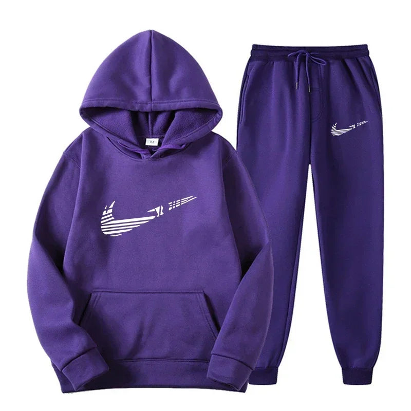 A versatile multi-functional sportswear suitable for both men and women, featuring a hooded sweatshirt, suitable for outdoor tra