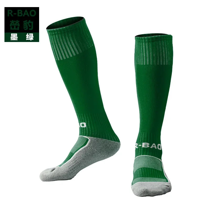 Kids Soccer Socks Boys Girls Knee High Long Sport Compression Football Socks Youth Big Children 3-7 8-13 Years Old