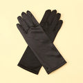 5-12 Years Girls Princess Accessories Kids Satin Gloves For Costume Children Birthday Halloween Party Cosplay Gloves Gift