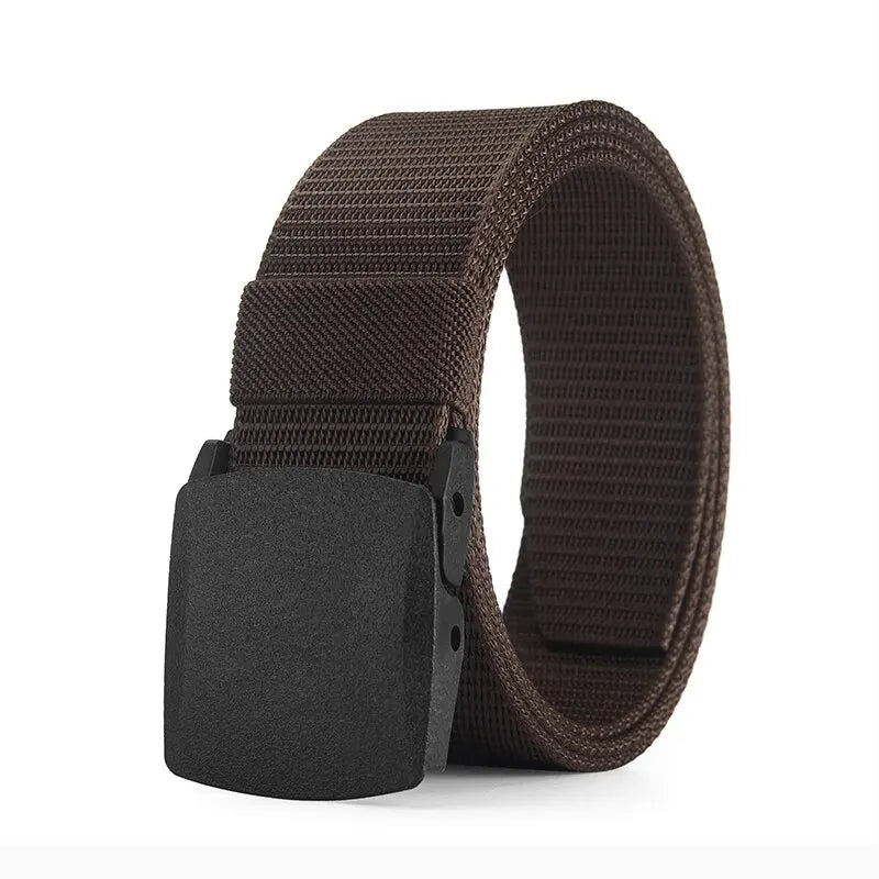 Men's Belt Outdoor Casual Canvas Belt Metal Free Training Nylon Tactical Belt With Pants Jeans Belt Sports Belts Decor For Men