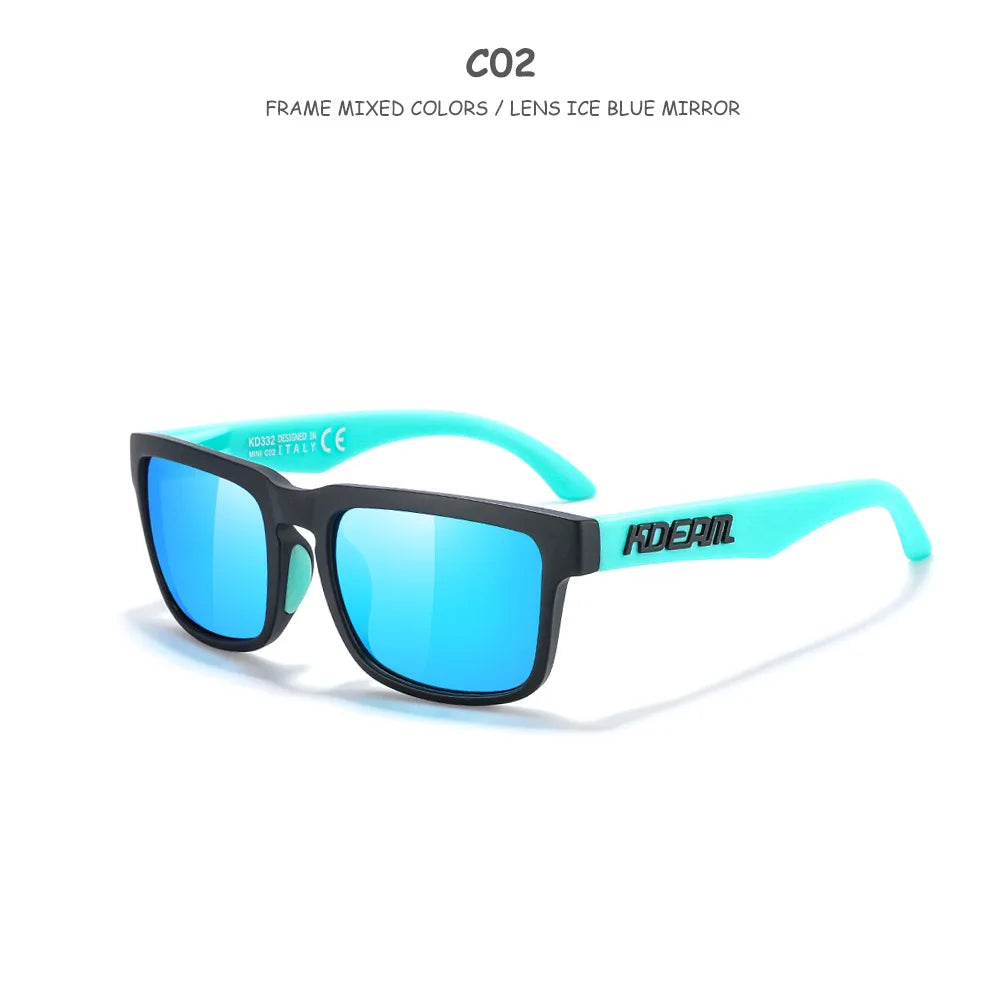 2025 Kids Sunglasses TR90 Lightweight Frame UV400 Protection Fashion Colors Unbreakable Boys Girls Accessories