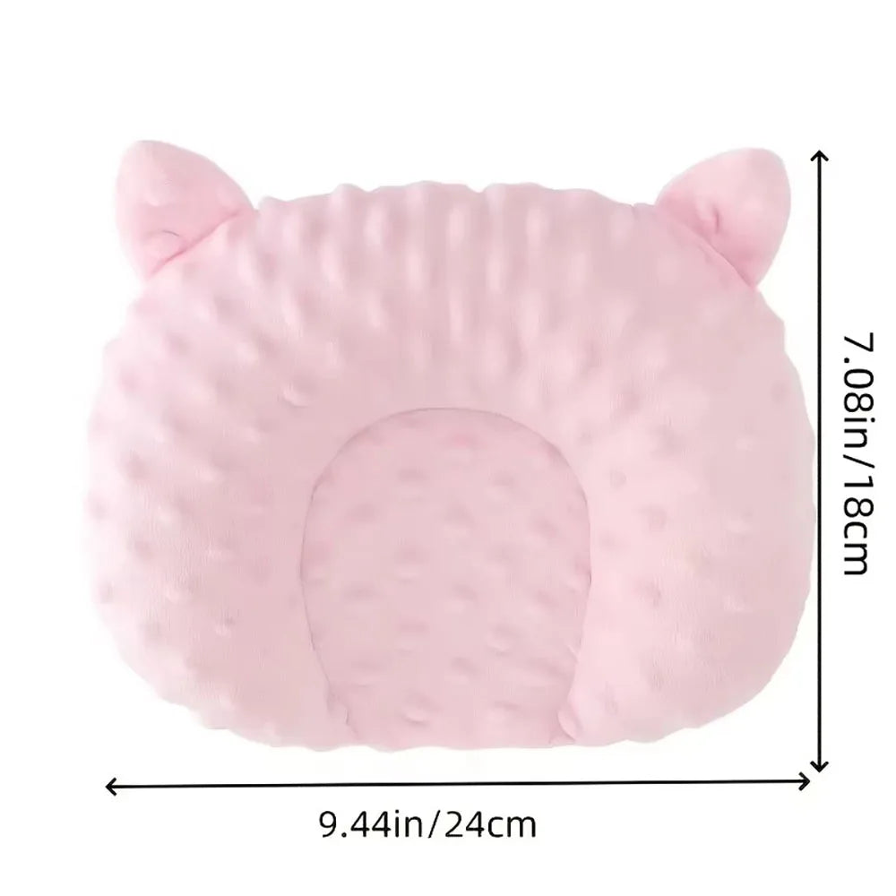 Comfortable U-Shaped Pet Pillow Small Cat and Dog Sleeping Mat Warm Deep Sleep Accessories Cat and Dog Pet Toy Sleeping Mat