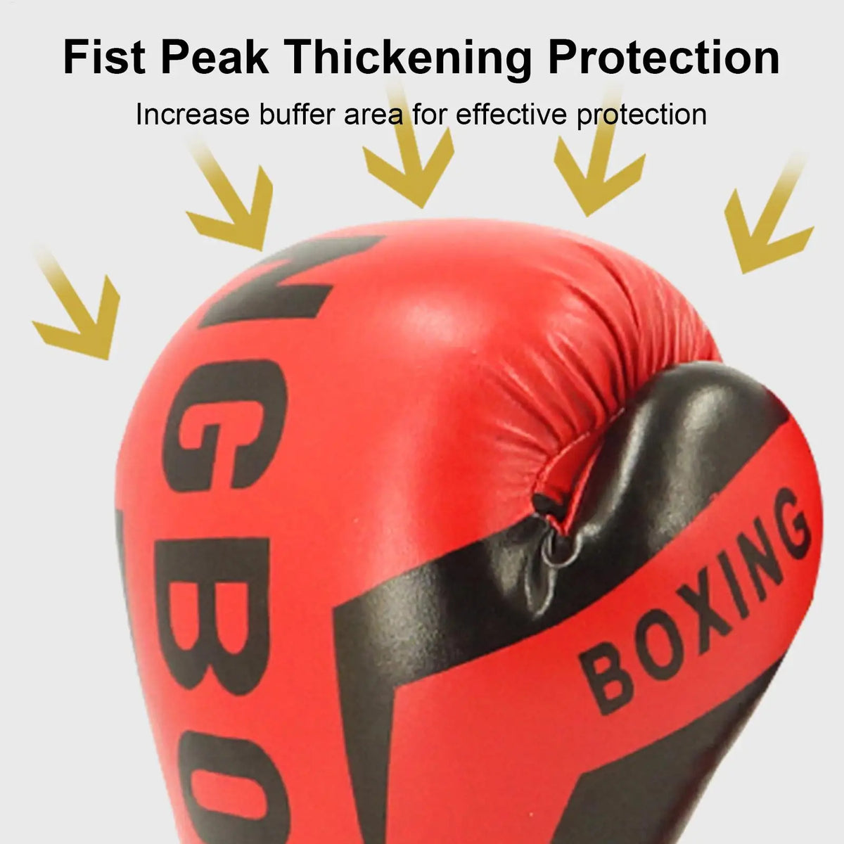 1 Pair Kids Boxing Gloves Children Punching Training Gloves Workout Fighting Exercise Mitts Wrestling Training Fitness Gloves