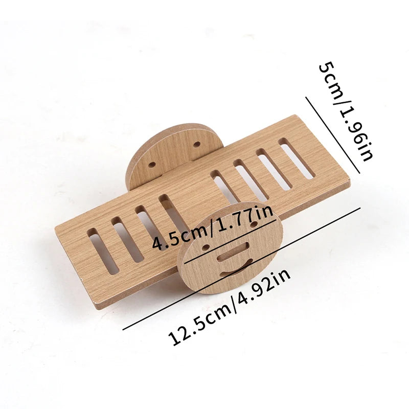 Pet Hamster Toys Wooden Bridge Seesaw Swing Toys Small Animal Activity Climb Toy DIY Hamster Cage Accessorie
