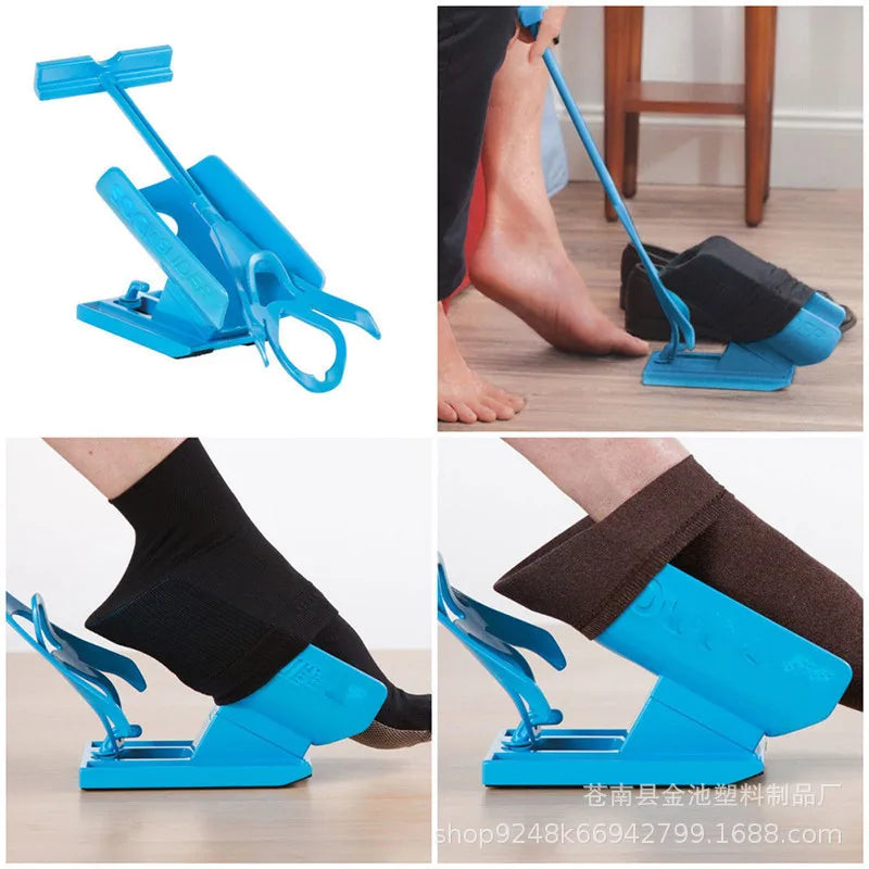 A Sock Fitting Device for The Elderly and Pregnant Women To Wear Socks Without Bending Over