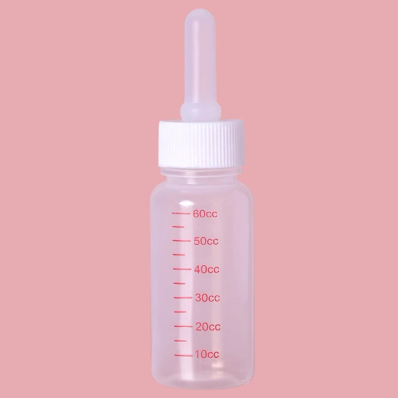 30ml Pet Feeding Bottle Single Dog and Cat Feeding Bottle Newborn Puppy Cat Feeding Bottle Pet Silicone Feeding Bottle