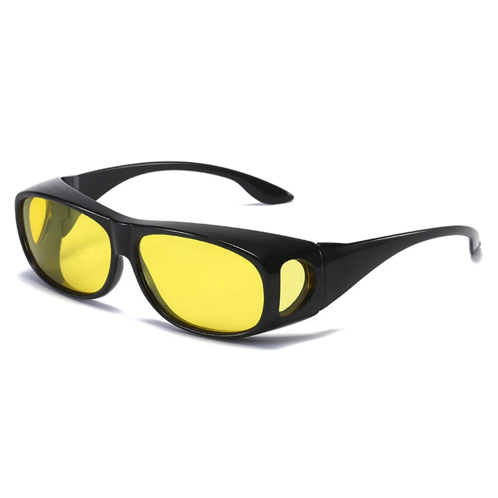 Sunglasses Fit Over Glasses for Men Women, Wrap-Around Glasses UV400 Protection for Driving and Outdoor