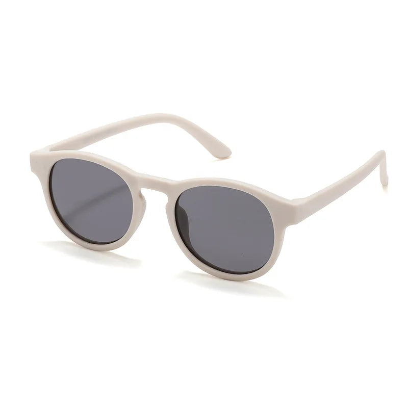 Fashion Round Kids Sunglasses Boys Girls Polarized Sun Glasses Light Weight Silicone Children Shades