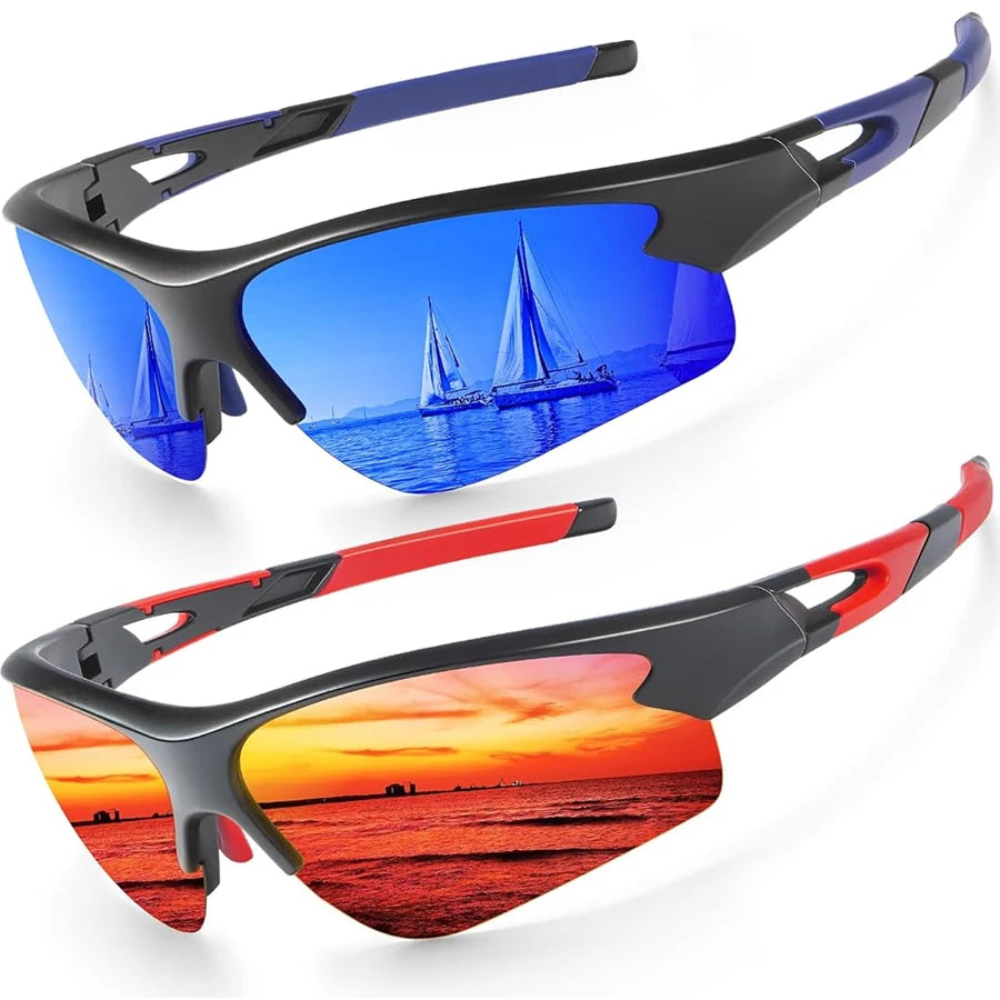 Sports Sunglasses for Men Women Fashion Lightweight Mens Sunglasses  Outdoors