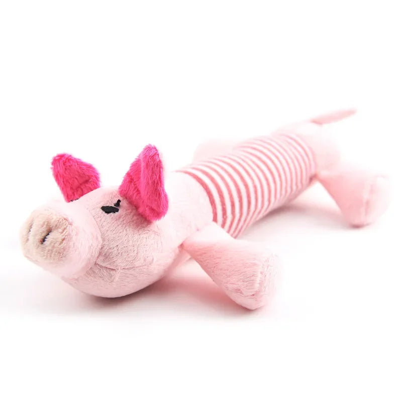Pet Dog Toy Squeak Plush Toy For Dogs Supplies Fit for All Puppy Pet Sound Funny Durable Chew Molar Cute Pets Supplies