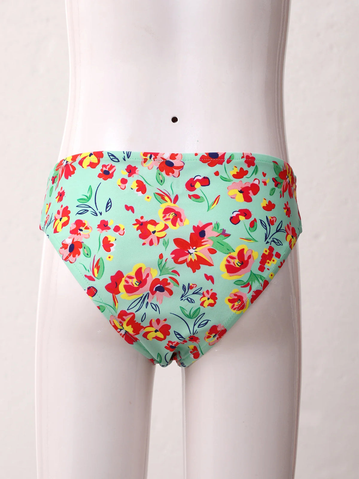 Kids Girls Swim Bikini Briefs Bottoms for Beach Pool Swimming Bathing Suit Stretch Panties Underwear Triangle Shorts Swimwear