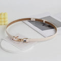 Women's Buckle Adjustable Simple and Fashionable Versatile Belts Dress Accessories Korean Style Adjustable Waist Cinching Belts