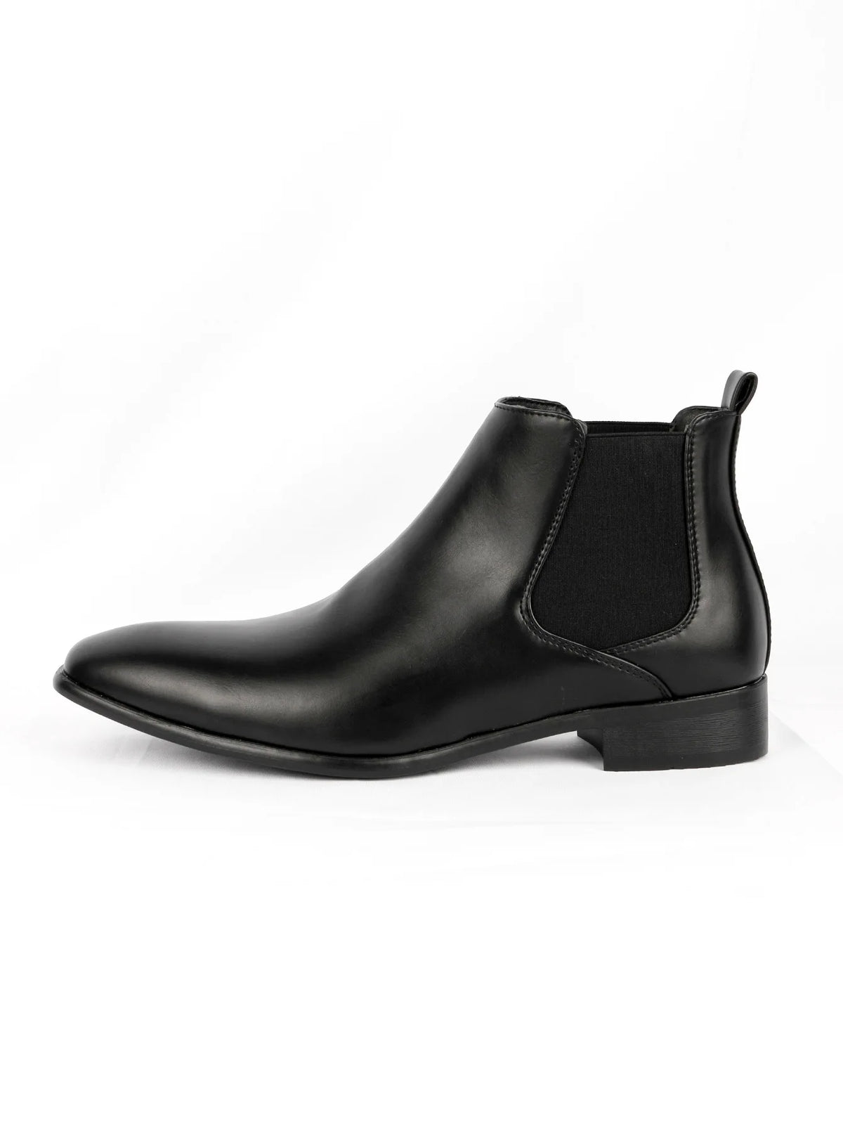 Men's Short Boots Winter Men's High-top Chelsea Boot New Small Square Head Fashion Men's Shoes Versatile Ankle Boots
