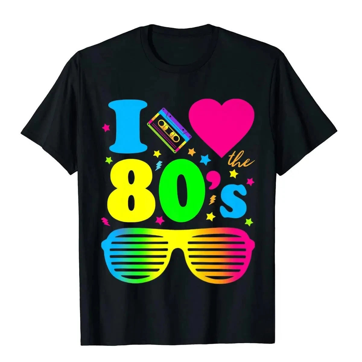 I Love The 80s T Shirts for Boys Party Funny Vintage Brithday T Shirt Best Gift Children Tops & Tees Pure Cotton Casual Tshirts