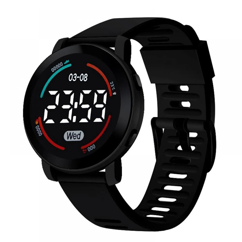 Children'S Watch Suitable For Students' Outdoor Electronic Watches Screen Watch Display Time Month