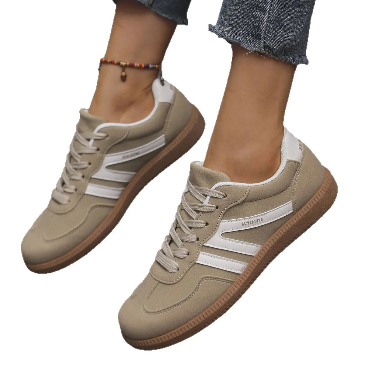 Women Sneakers 2026 Spring New Luxury Flat Loafers Comfortable Slip on Soft Female Sneakers Lightweight Outdoor Shoes for Women