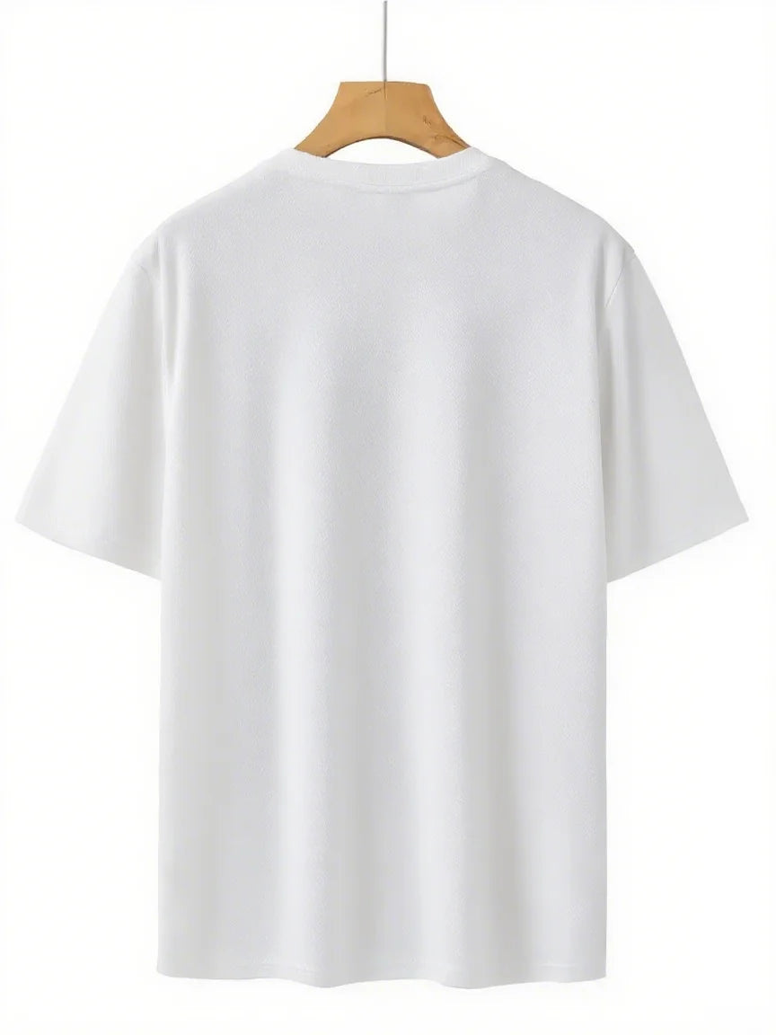 Pack Men's Quick Dry Mesh T-shirts, Casual Loose Fit Crew Neck Short Sleeve Tops for Sports & Daily Life