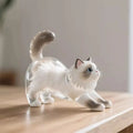 Transparent Pet Hair Storage Memorial Keychains Cat and Dog Hair Organization Capsules Decorative Pendants Cat Accessories