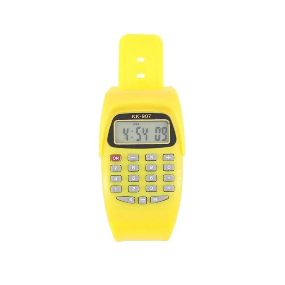 Classic Children Watch For Kids LCD Screen Date Electronic Watch Wrist Watch Electronic Calculator Calculator Watch