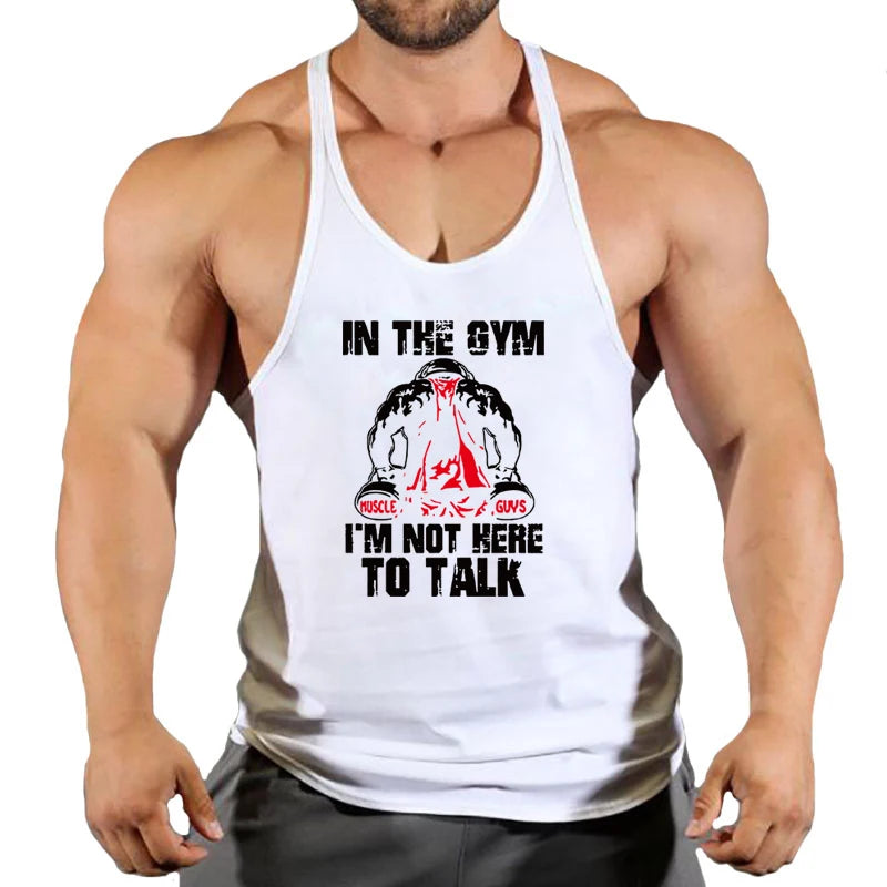 Summer New Men's Casual Muscle Tank Top Cotton Underwear Sleeveless Solid Breathable Round Neck Outdoor Fitness Tank Top Vest