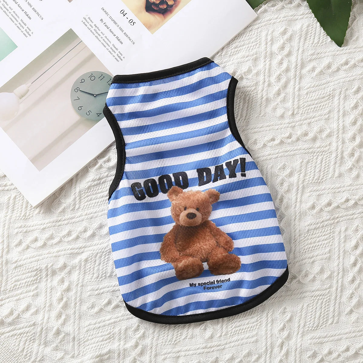 Pet Clothes Summer Breathable Puppy Clothes Cat Clothes Summer Dog Vest Breathable Thin Corgi Clothes Dog Costume