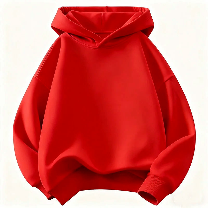 Children's Fashion Kids Boy Hoodies 2026 Spring Autumn Girls Casual Hoodies Sweatshirt Kids Solid Color Hoodies Sweatshirt