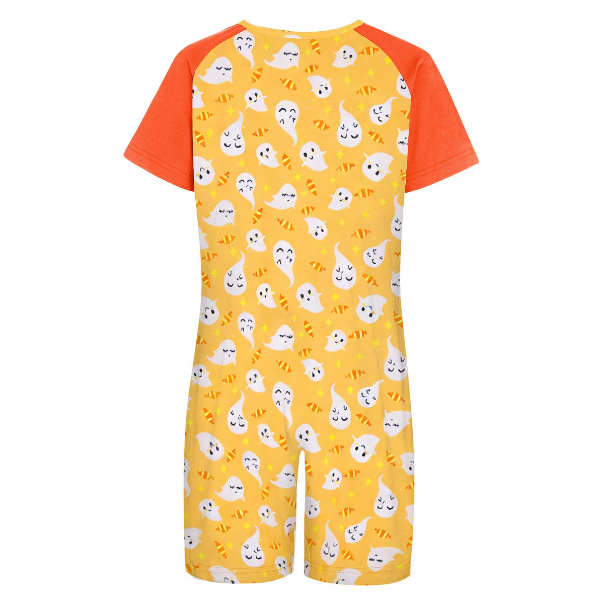 Kids Boys Girls Special Needs Adaptive Clothing Jumpsuit Ideal for Wearing All Day Short Sleeve Print Zipper Anti-Strip Rompers
