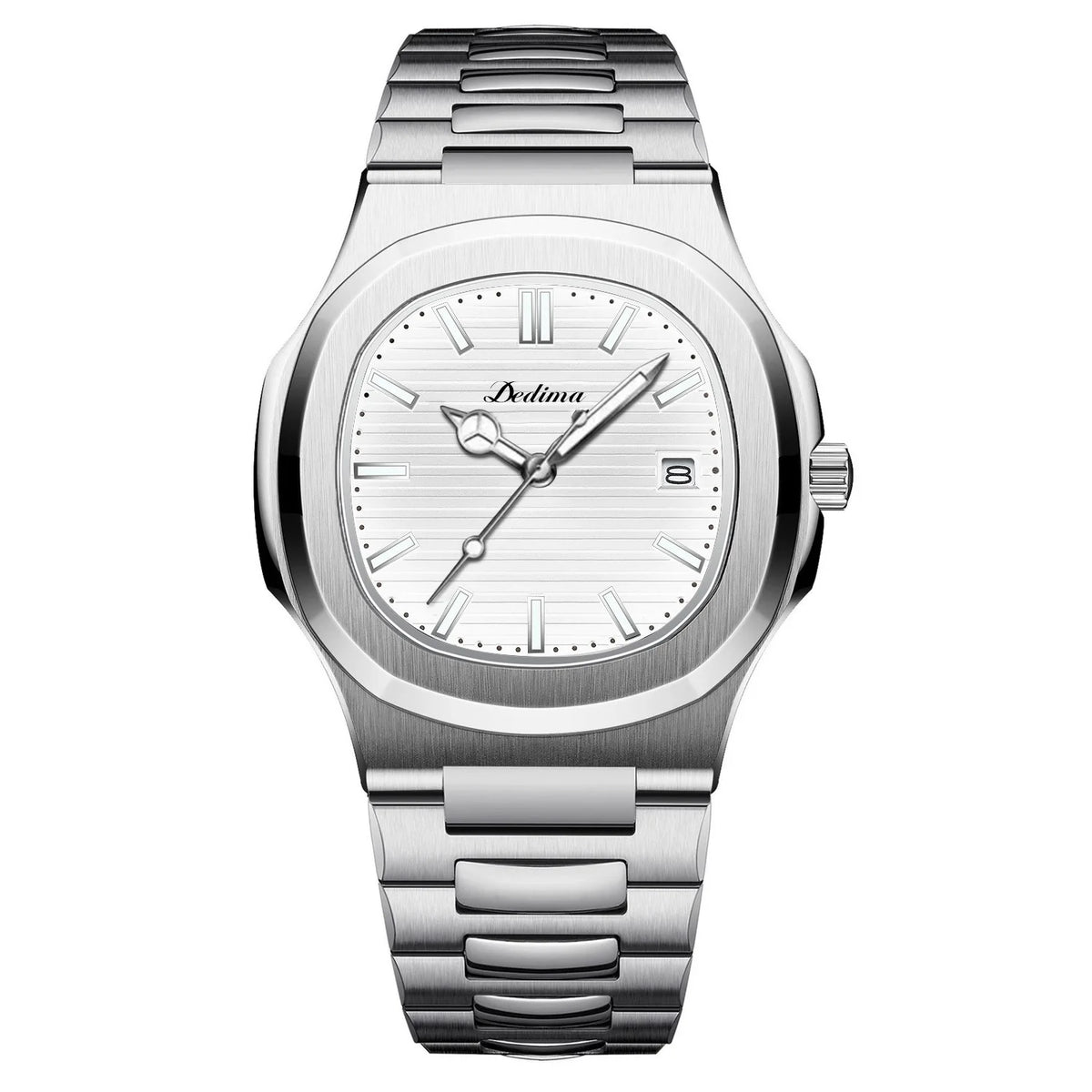 Men Quartz Watch High end Fashion  Male Business Wristwatch Ultra Thin Steel Band Waterproof Luminous Quartz Watches Boy Gifts