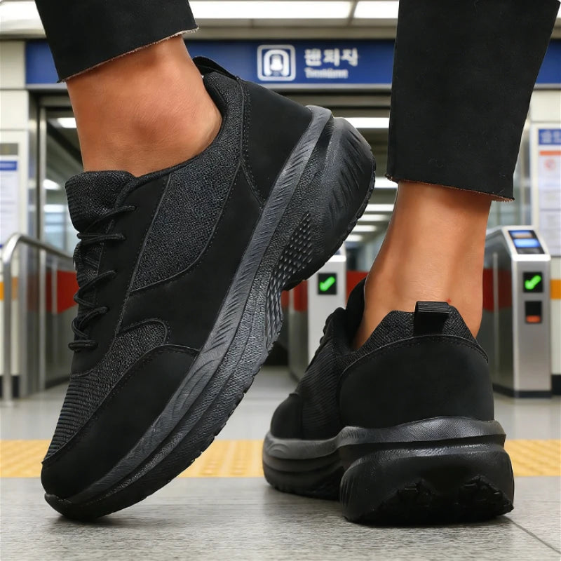 Women's Sports Sneakers Wide Toe Casual Breathable Mesh Platform Sole Comfortable Walking Running Sneakers Trend Ladies Footwear