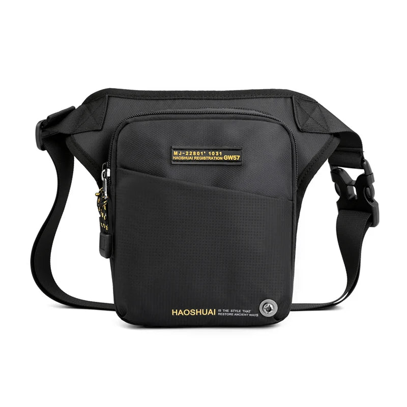 Motorcycle Leg Bag Fanny Pack Men Outdoor Sports shoulder Crossbody Bags Motorcycle Rider Hip Bag Male Multifunction Waist Packs