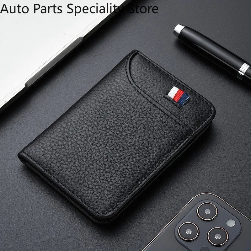 Men's Wallet Short Wallet Card Holder Fashion Thin Multi Card Business Soft Leather Wallet for Men Bolsa Feminina Coin Purse