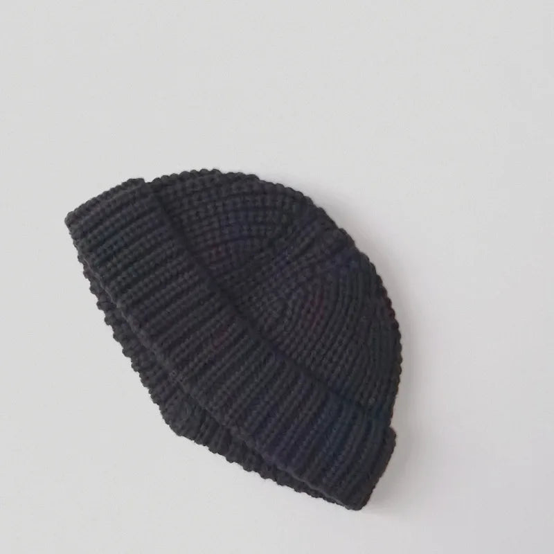 2026 Baby Knit Hat for Boys Girls Autumn Winter Warm Kids Beanie Adult Children Knit Cap Newborn Kids Caps Elastic Bonnet