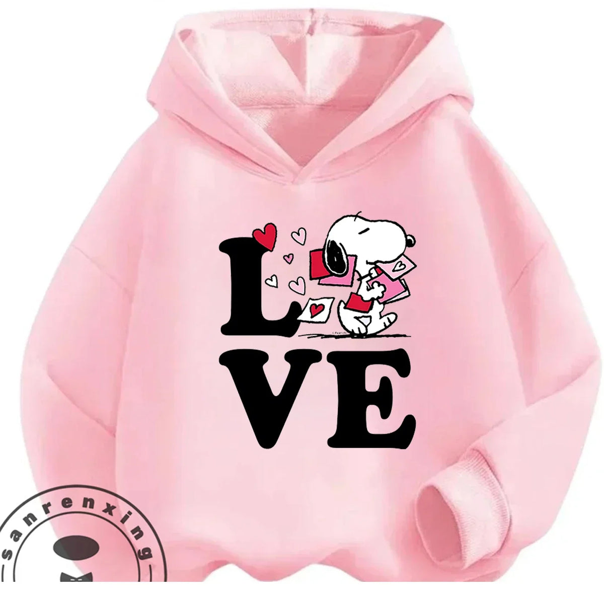 Fashion Kawaii Kids Hoodie Cute Cartoon Graphic Autumn Winter Casual Sweatshirt Snoopy 3 14